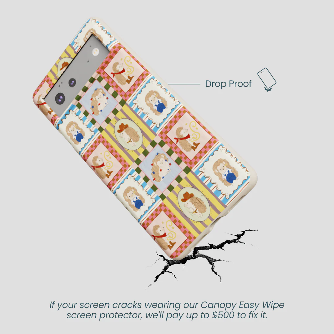 London Fog Western Hedgehog Google Pixel 6 Case - Image 5