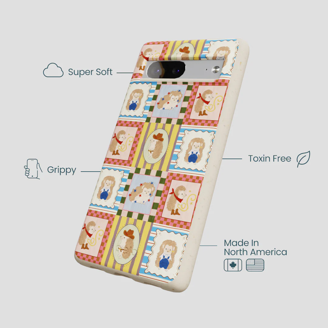 London Fog Western Hedgehog Google Pixel 7 Case - Image 4