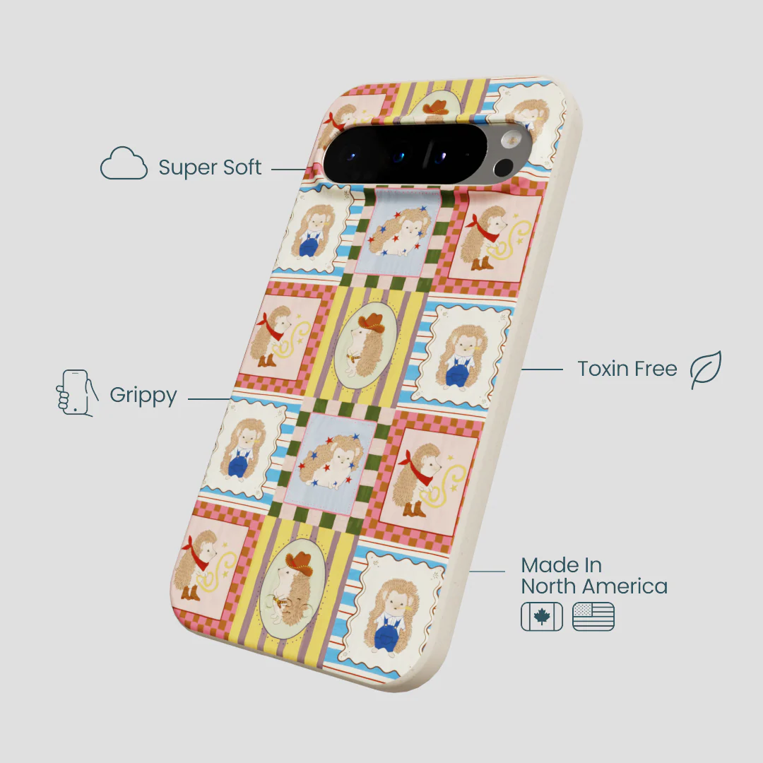 London Fog Western Hedgehog Google Pixel 9 Pro XL Case - Image 4