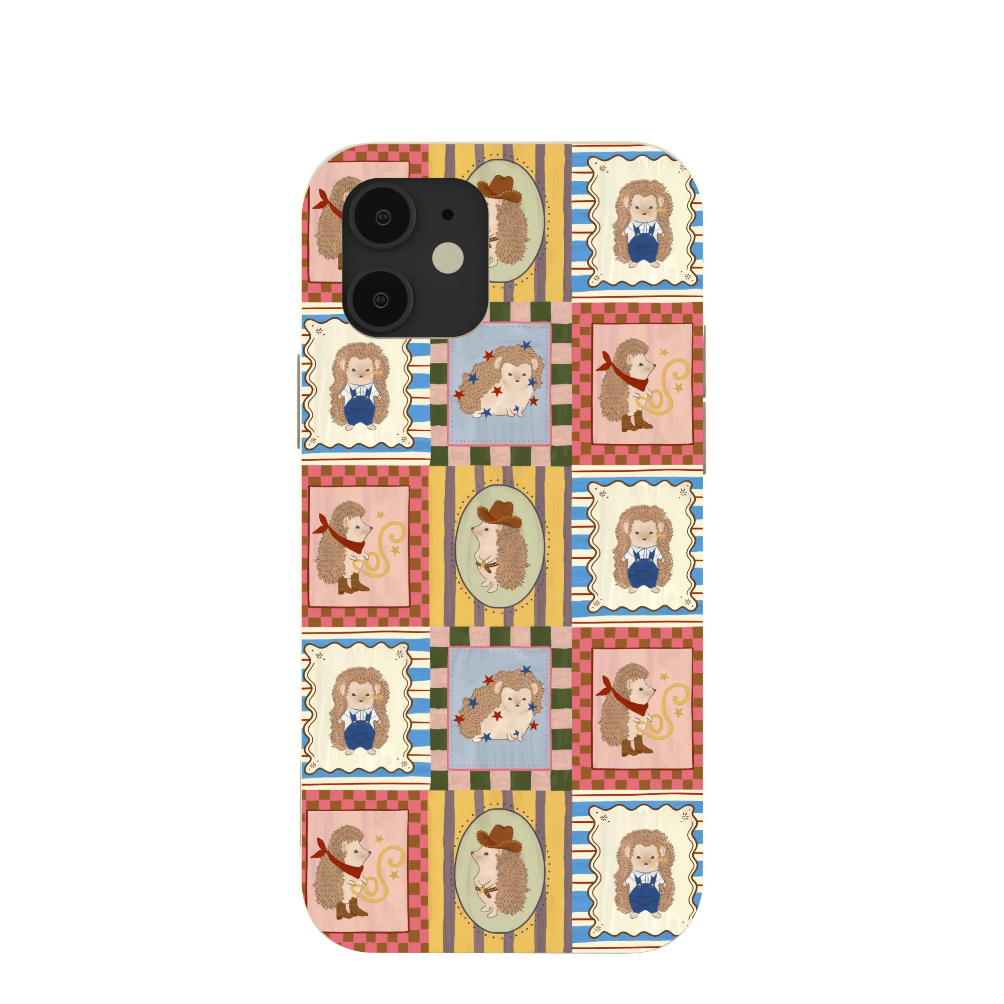 London Fog Western Hedgehog iPhone 12/ iPhone 12 Pro Case