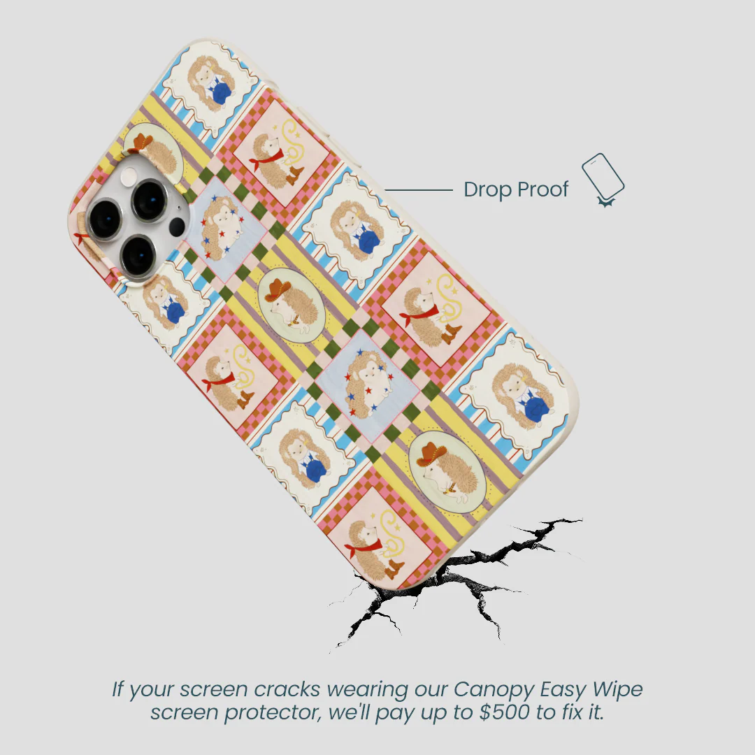 London Fog Western Hedgehog iPhone 12 Pro Max Case - Image 5