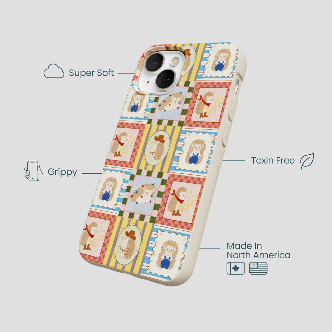 London Fog Western Hedgehog iPhone 13 Case - Image 4