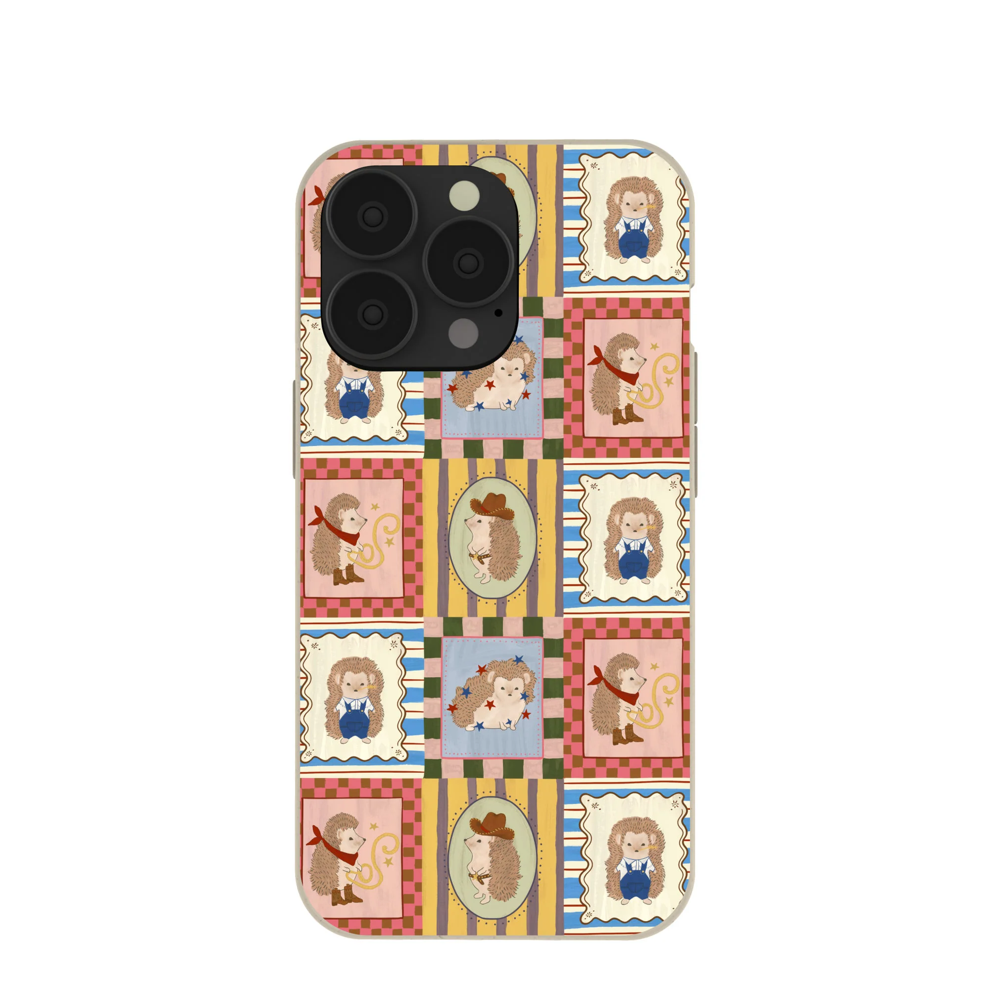 London Fog Western Hedgehog iPhone 13 Pro Case