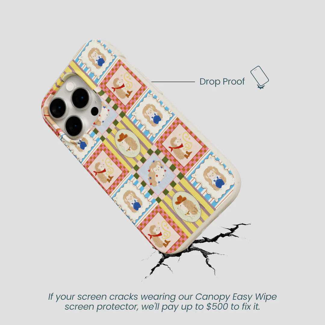 London Fog Western Hedgehog iPhone 14 Pro Case - Image 5