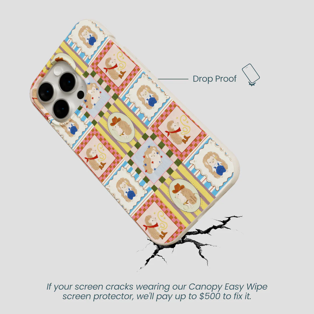 London Fog Western Hedgehog iPhone 15 Pro Max Case - Image 5