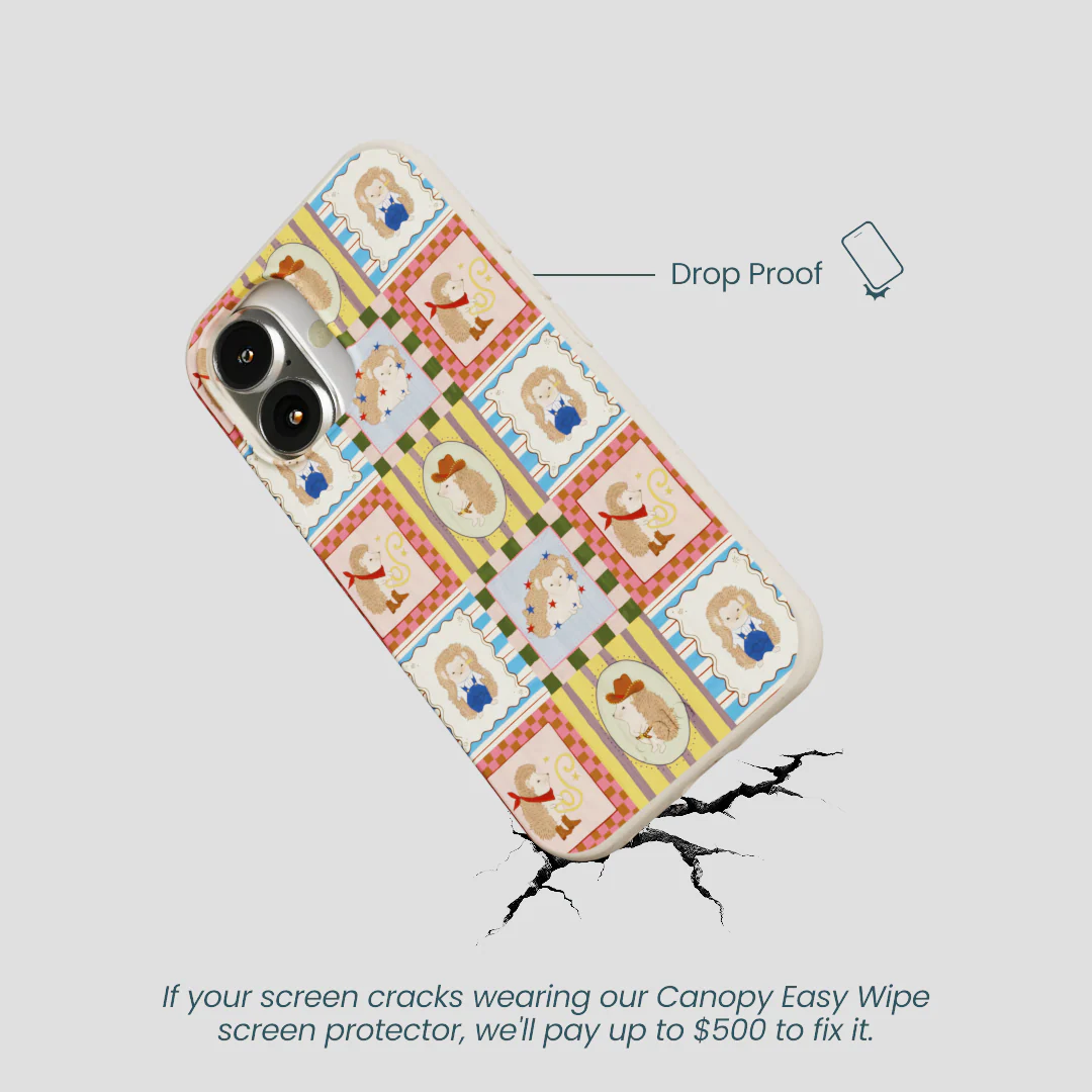 London Fog Western Hedgehog iPhone 16 Case - Image 5