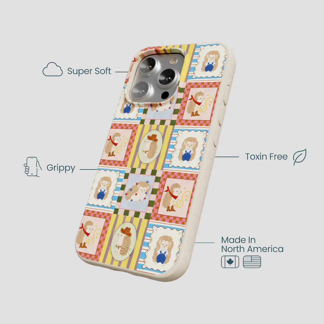 London Fog Western Hedgehog iPhone 16 Pro Case - Image 4