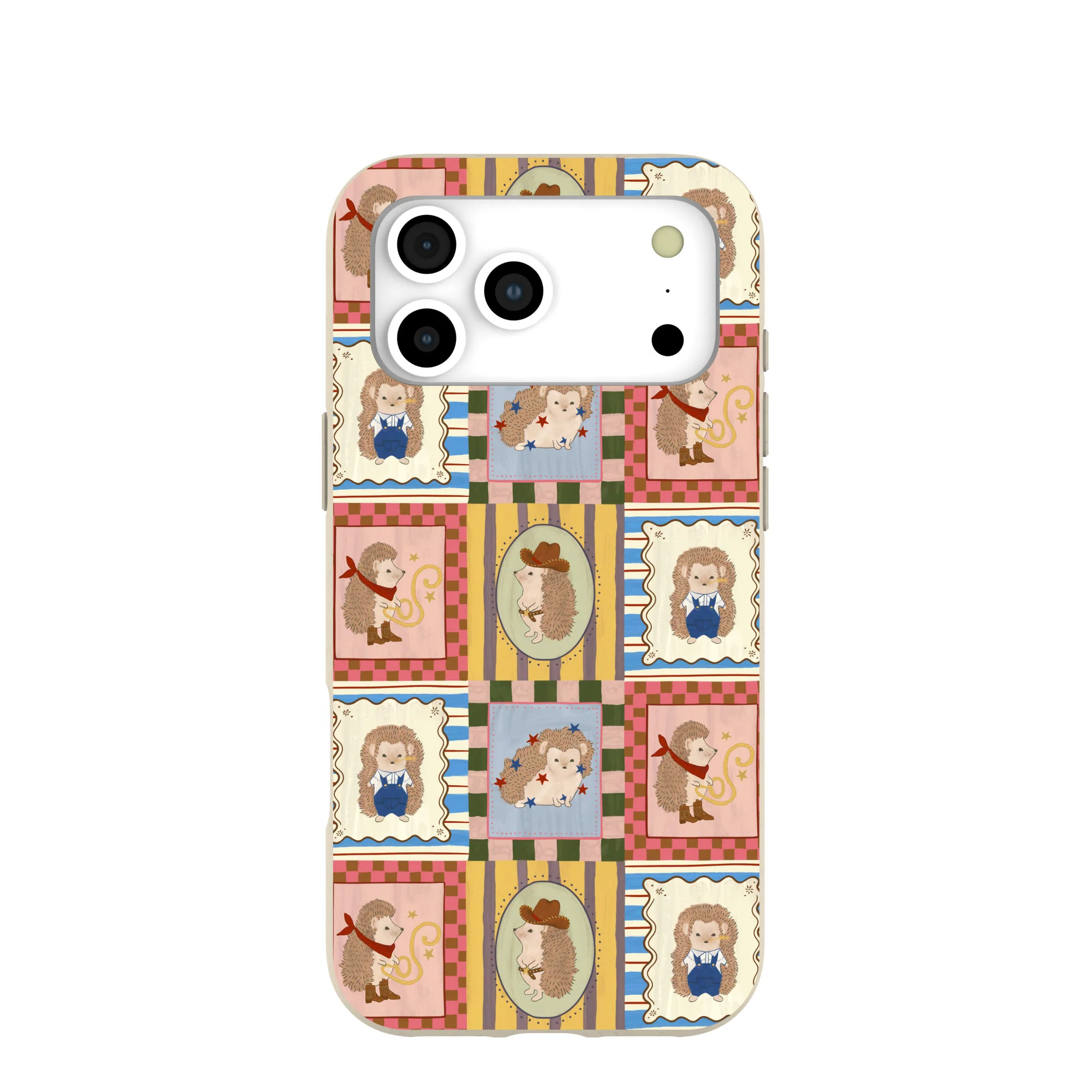 London Fog Western Hedgehog iPhone 17 Pro Max Case