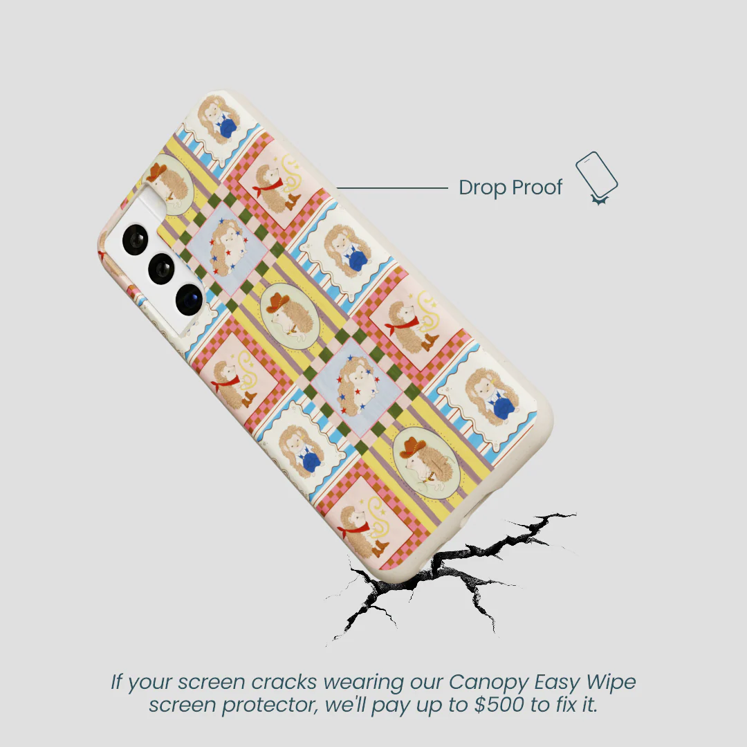 London Fog Western Hedgehog Samsung Galaxy S22 Case - Image 5
