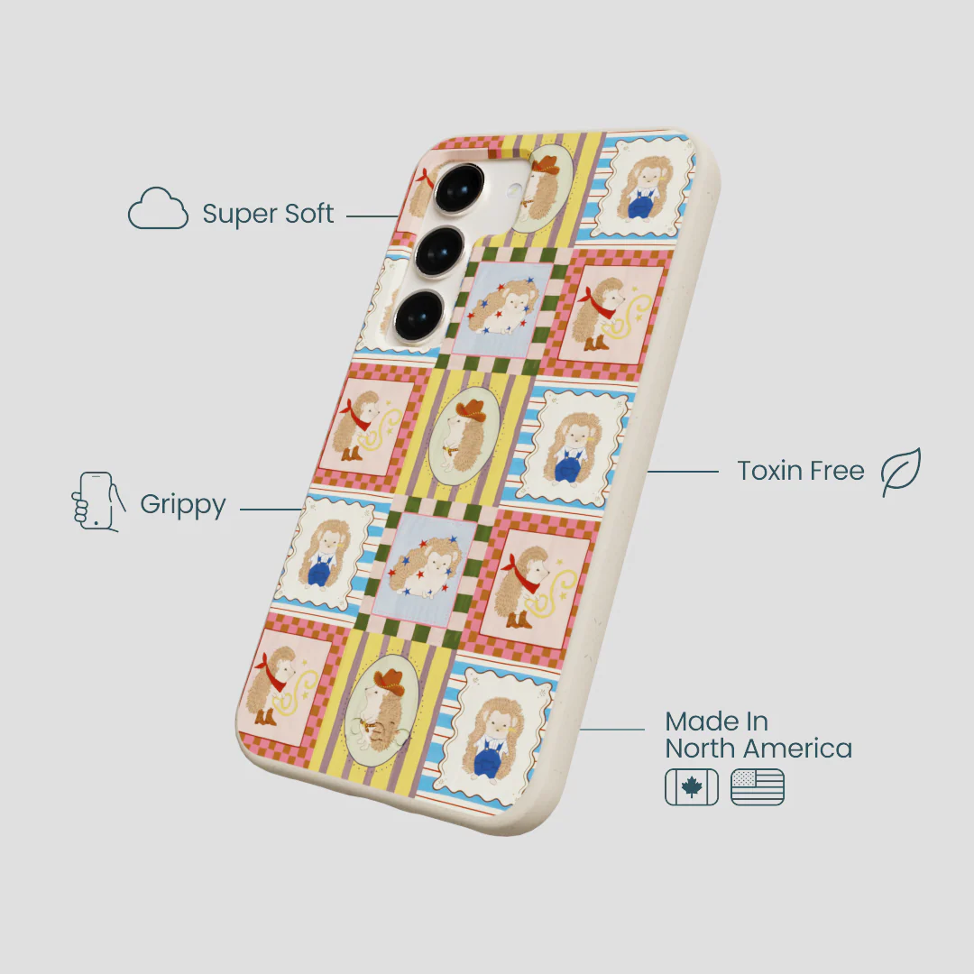 London Fog Western Hedgehog Samsung Galaxy S23 Case - Image 4
