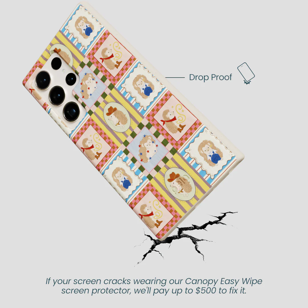 London Fog Western Hedgehog Samsung Galaxy S24 Ultra Case - Image 5