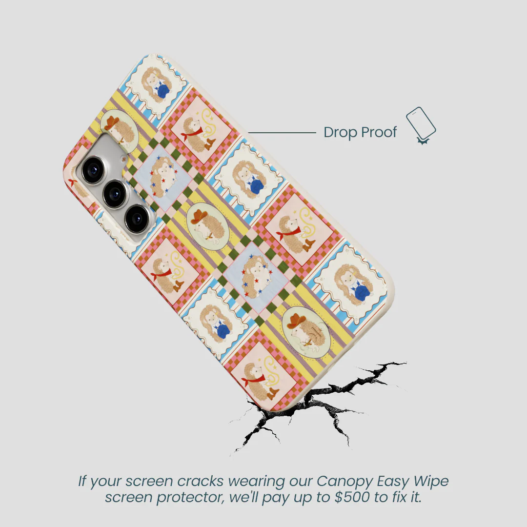 London Fog Western Hedgehog Samsung Galaxy S25 Case - Image 5
