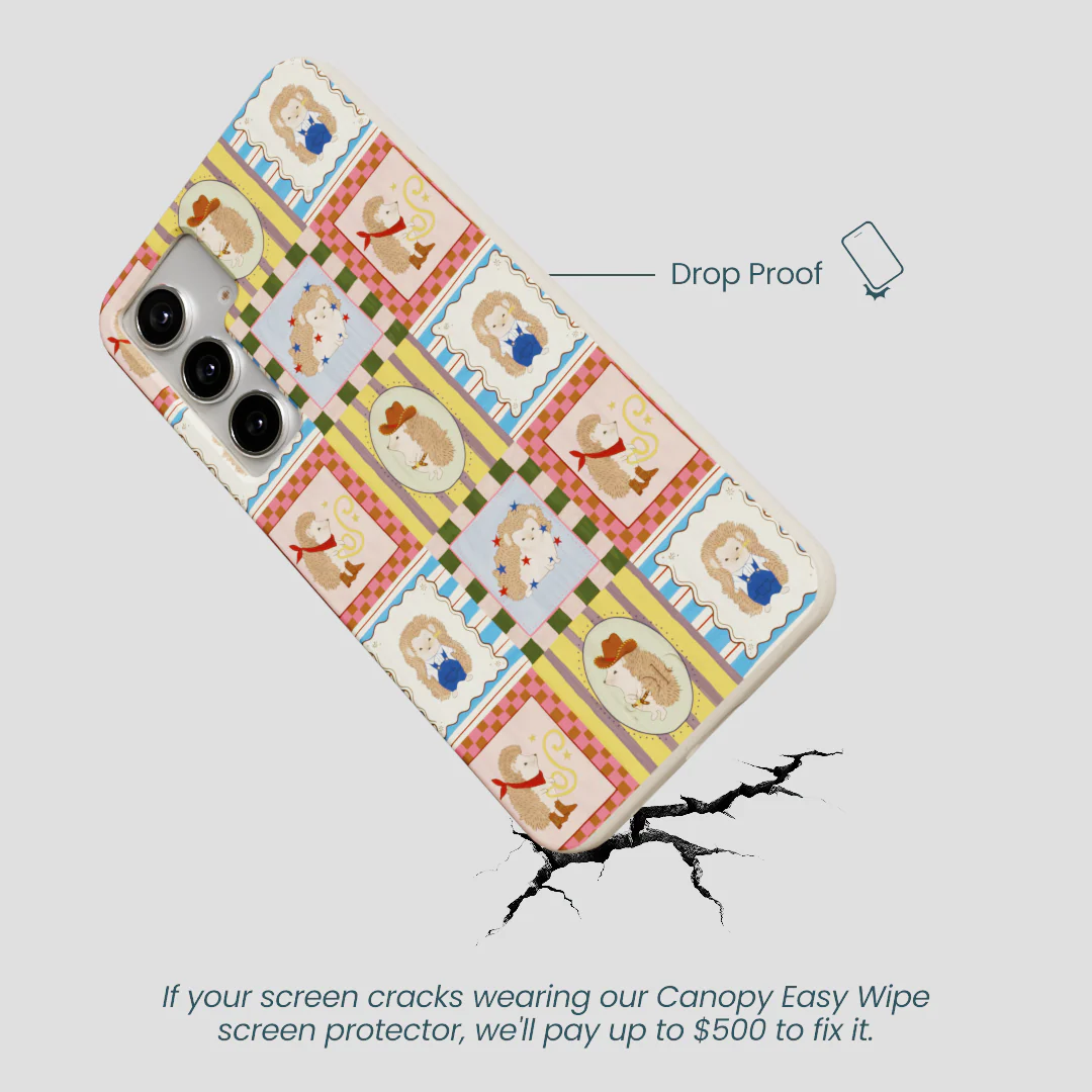 London Fog Western Hedgehog Samsung Galaxy S25+(Plus) Case - Image 5