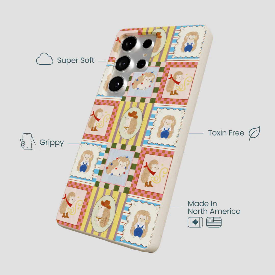 London Fog Western Hedgehog Samsung Galaxy S25 Ultra Case - Image 4