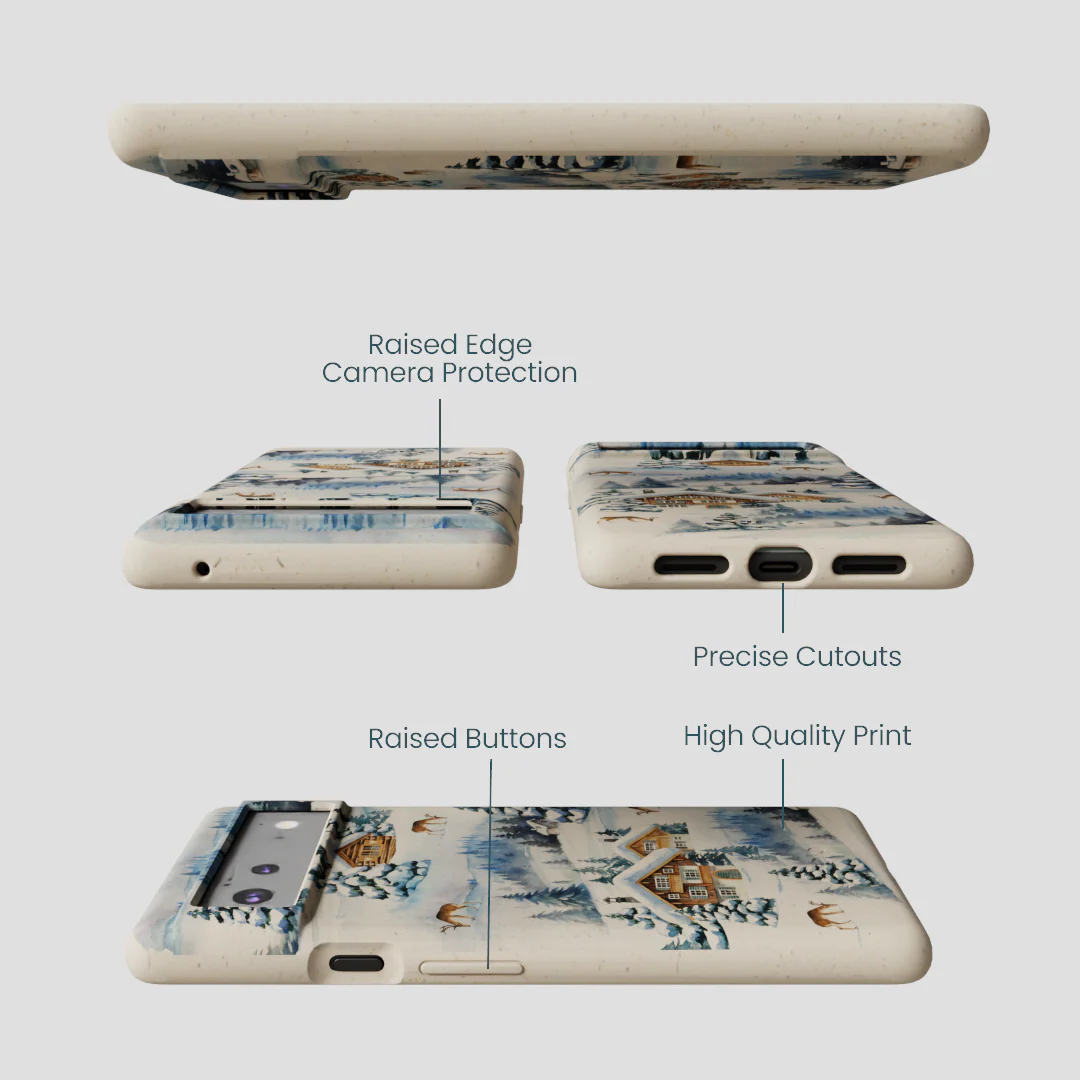 London Fog Whitetail Winter Google Pixel 6 Case - Image 3