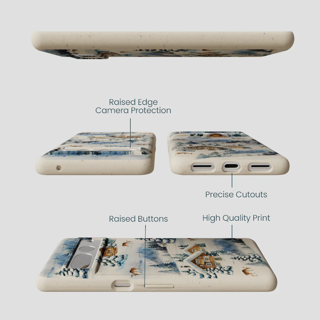London Fog Whitetail Winter Google Pixel 7 Pro Case - Image 3