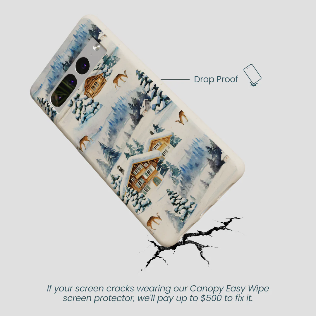 London Fog Whitetail Winter Google Pixel 7 Pro Case - Image 5