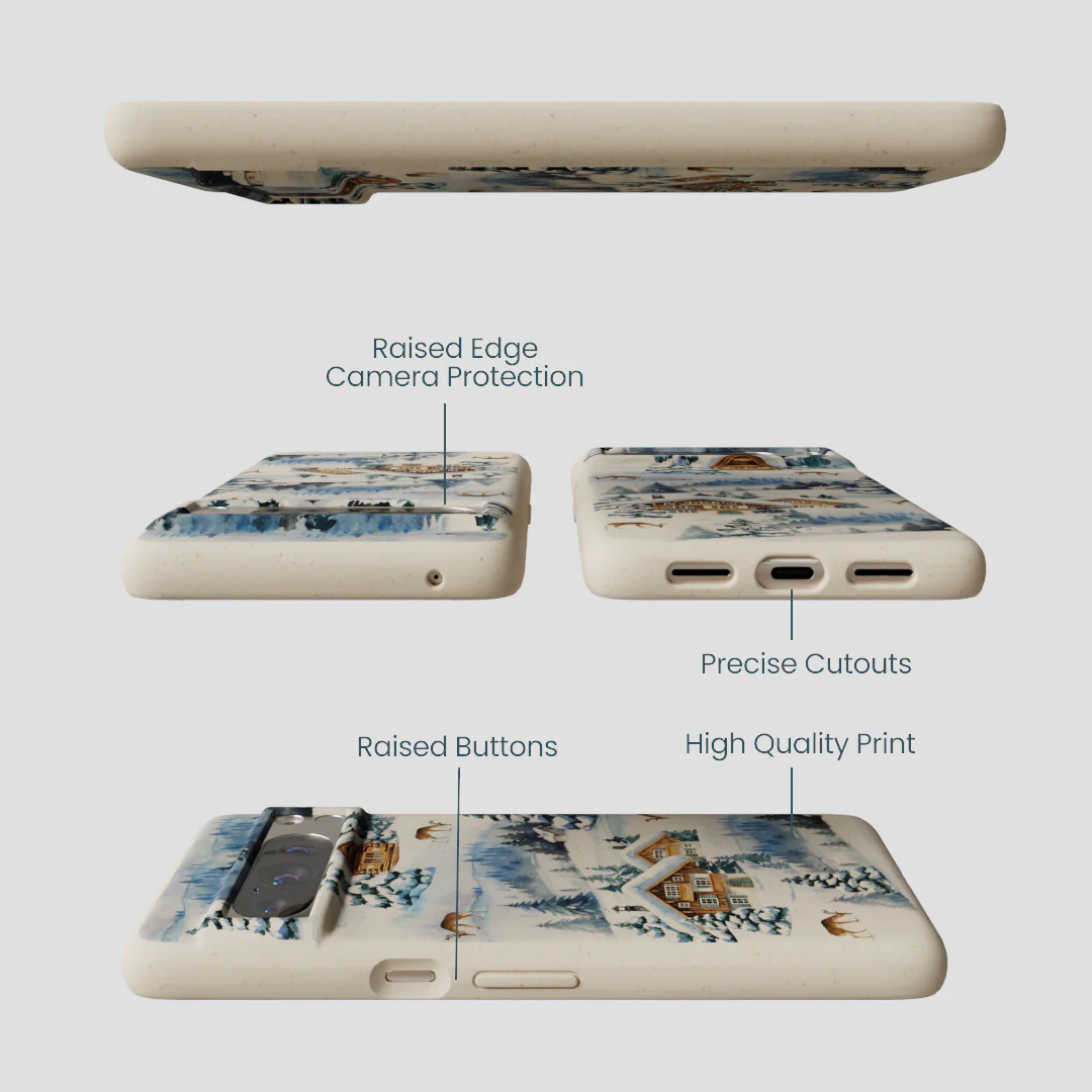 London Fog Whitetail Winter Google Pixel 8 Pro Case - Image 3