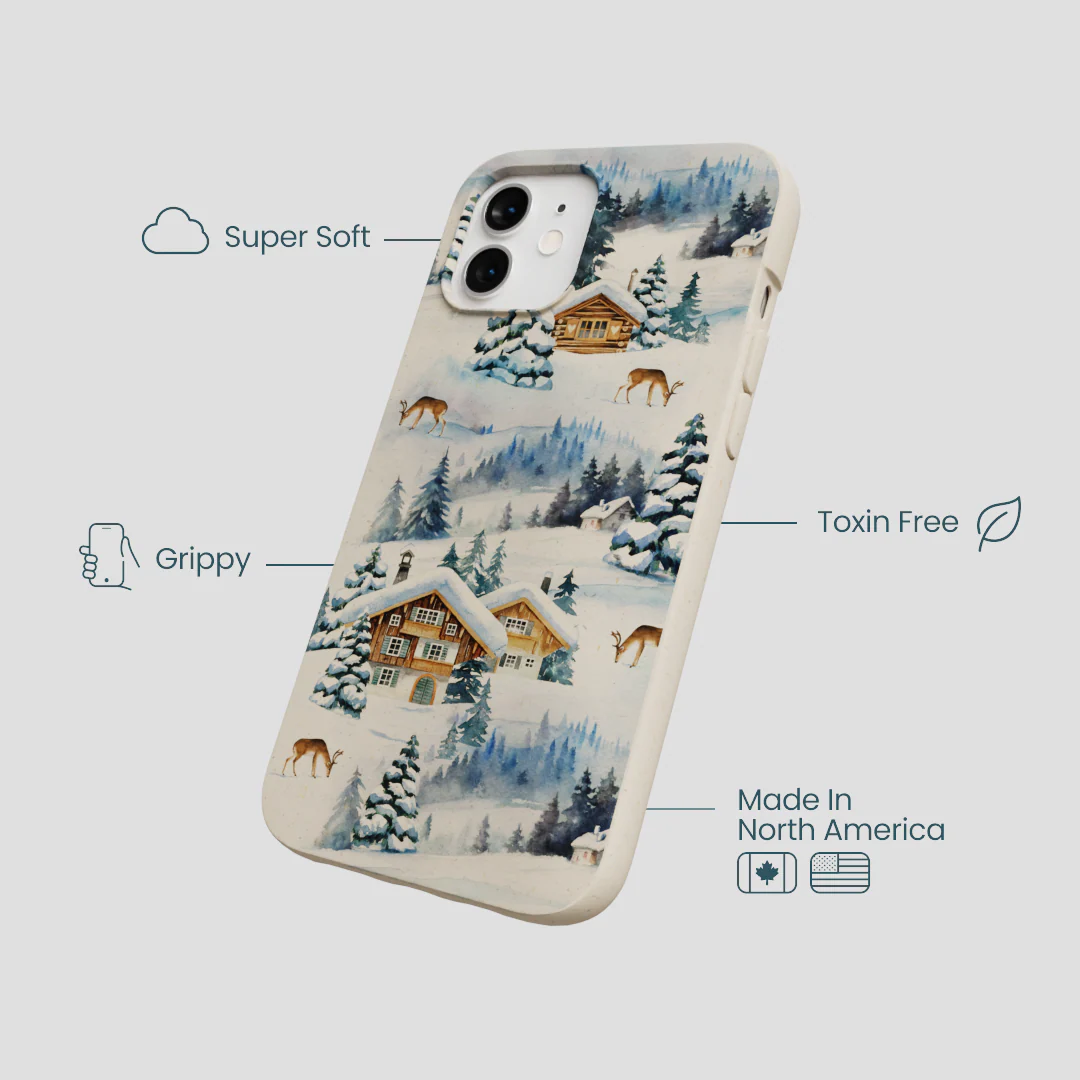 London Fog Whitetail Winter iPhone 12/ iPhone 12 Pro Case - Image 4