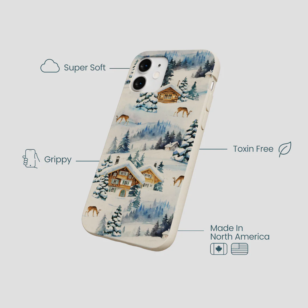 London Fog Whitetail Winter iPhone 12 Mini Case - Image 4