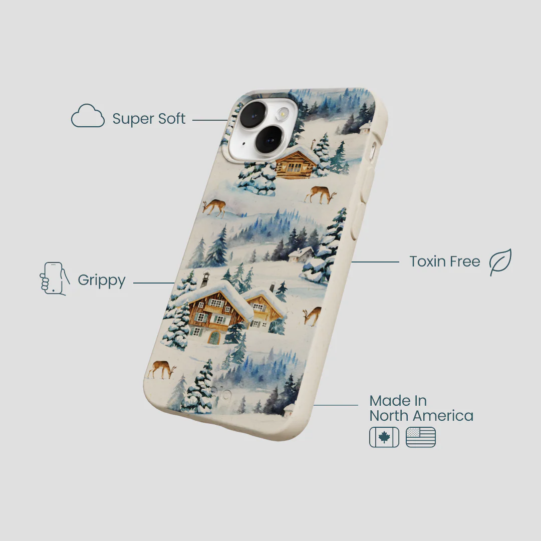 London Fog Whitetail Winter iPhone 13 Mini Case - Image 4
