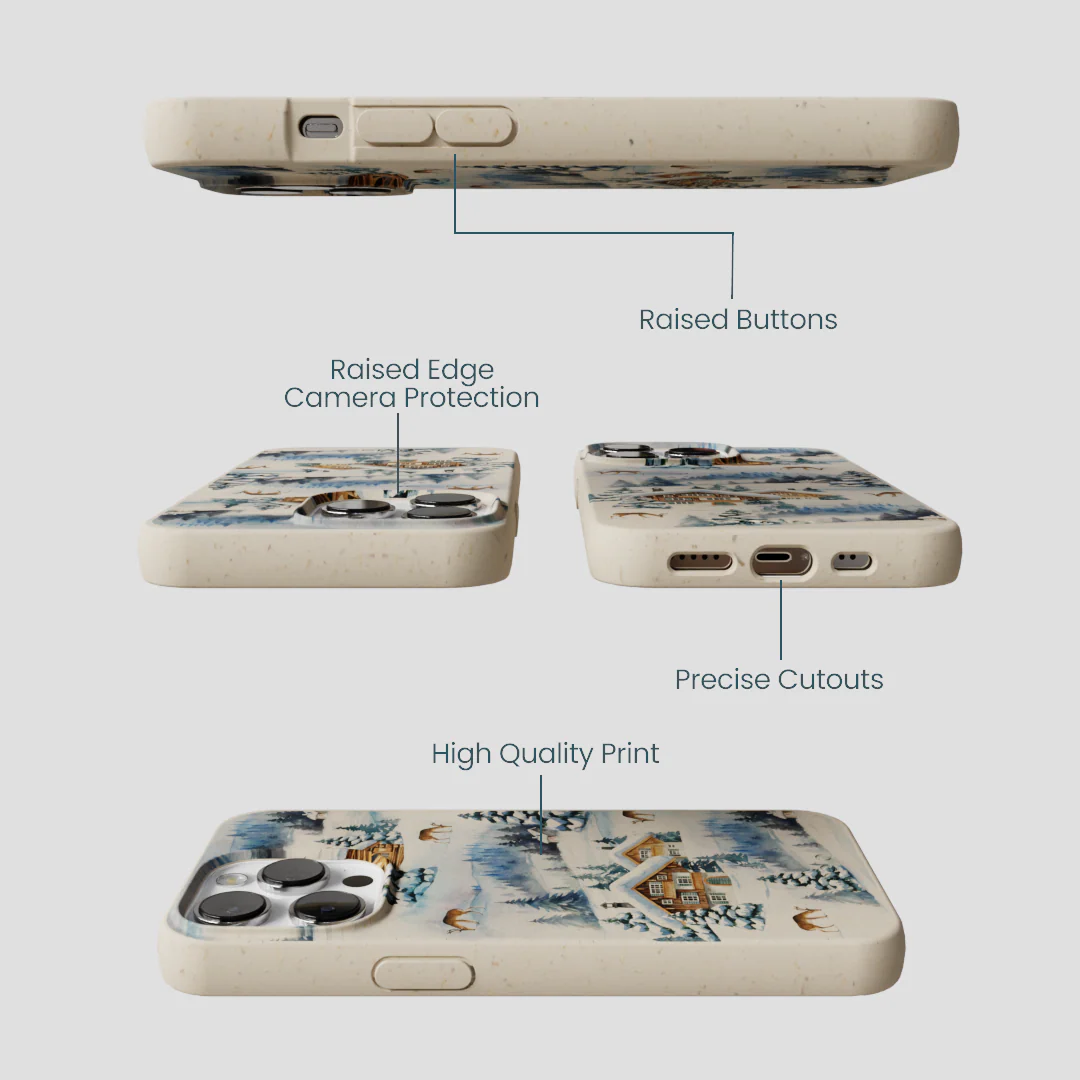 London Fog Whitetail Winter iPhone 13 Pro Case - Image 3