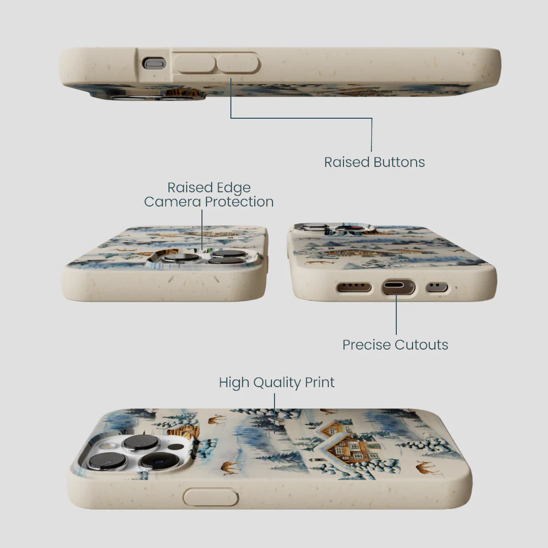 London Fog Whitetail Winter iPhone 13 Pro Max Case - Image 3
