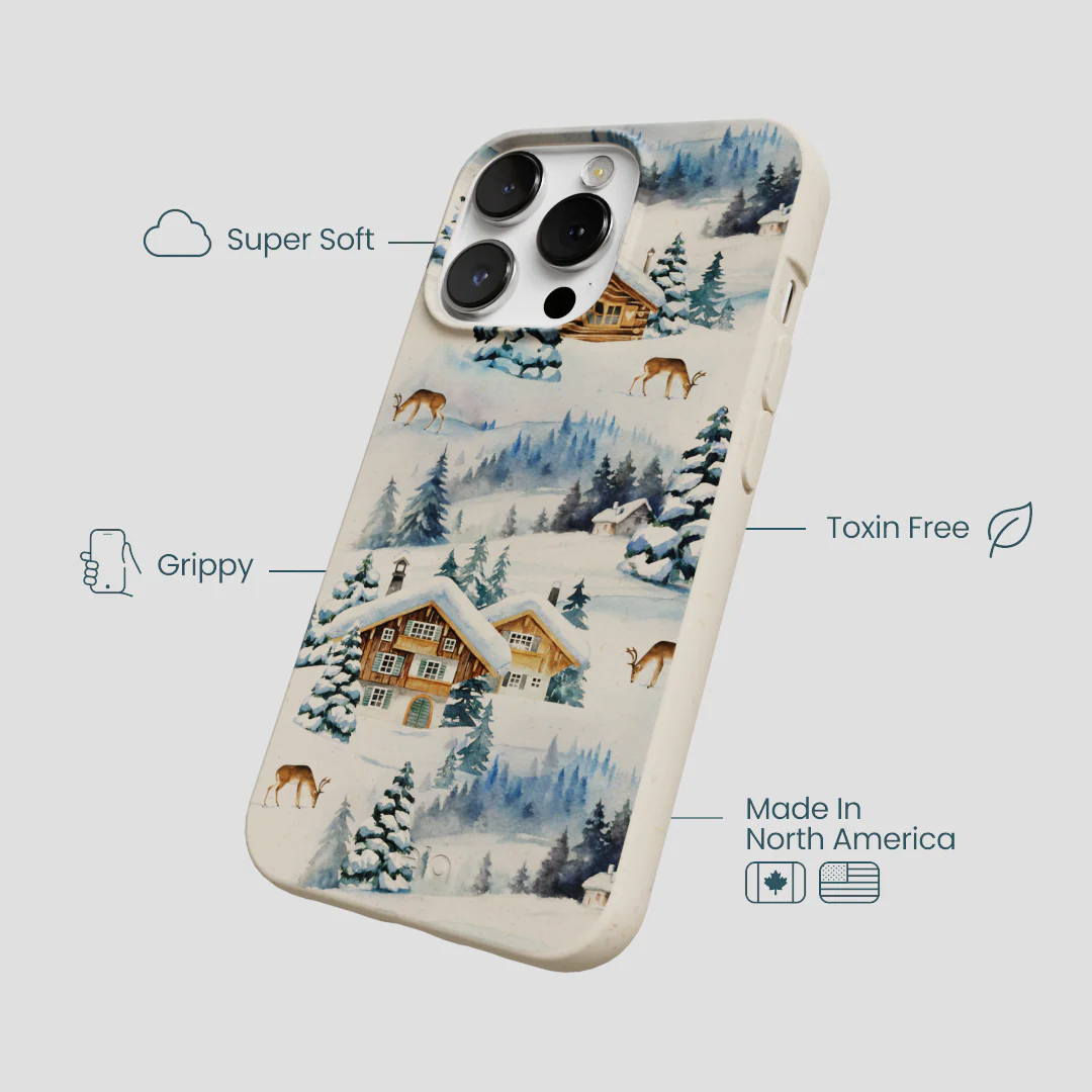 London Fog Whitetail Winter iPhone 13 Pro Max Case - Image 4
