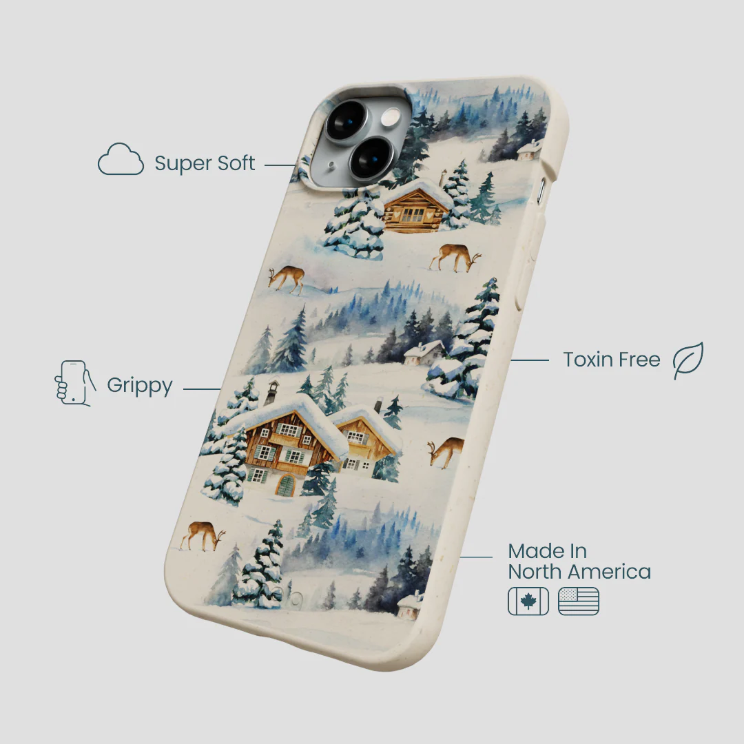 London Fog Whitetail Winter iPhone 14 Plus Case - Image 4