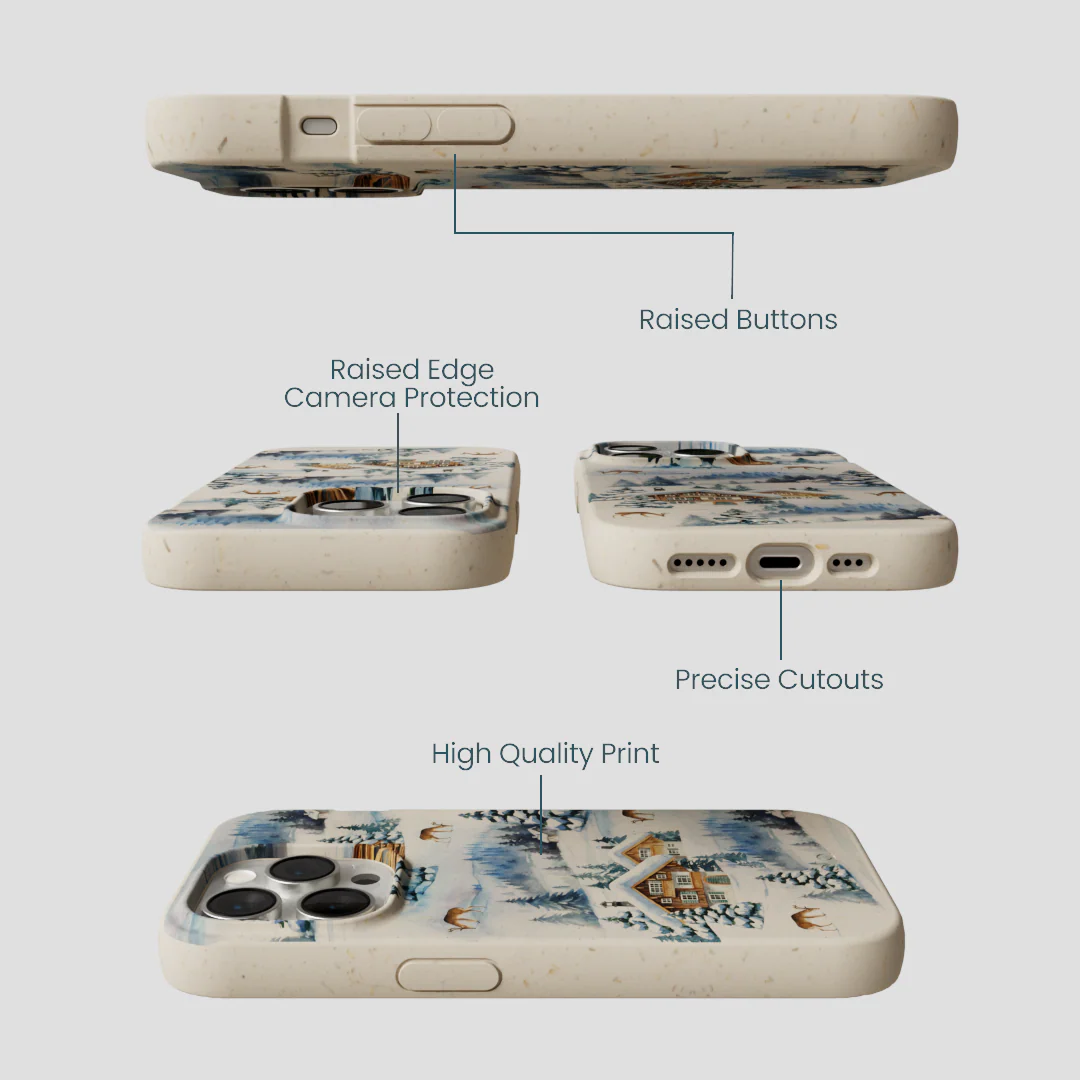London Fog Whitetail Winter iPhone 14 Pro Case - Image 3