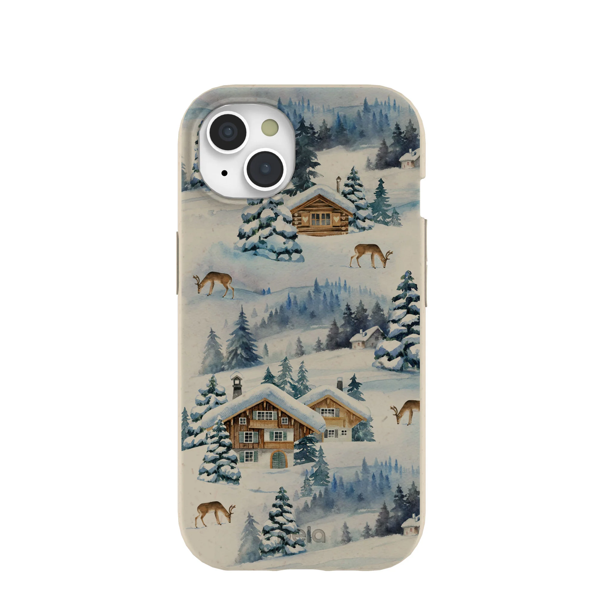 London Fog Whitetail Winter iPhone 15 Case