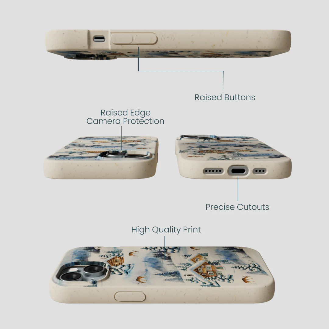 London Fog Whitetail Winter iPhone 15 Case - Image 3