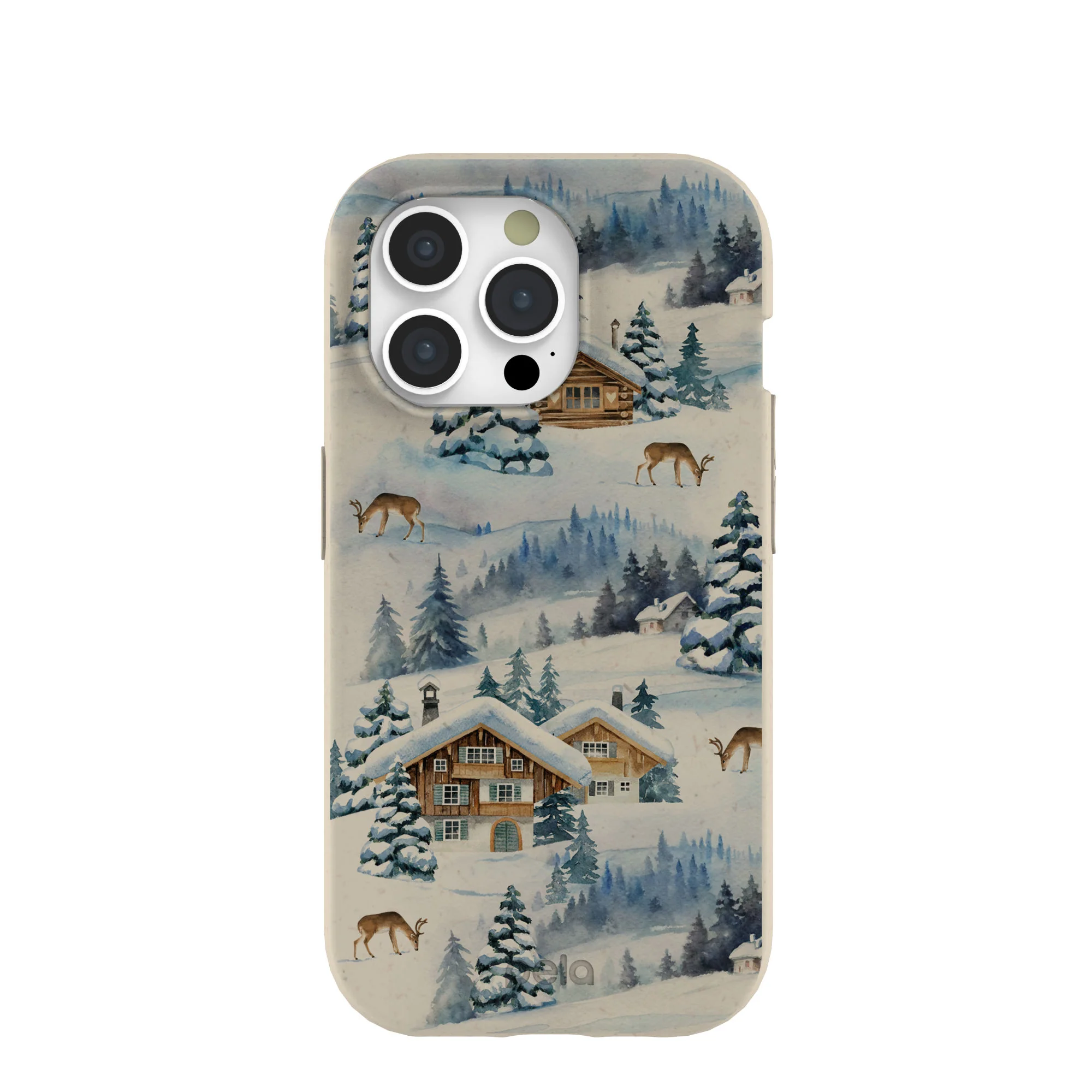 London Fog Whitetail Winter iPhone 15 Pro Case