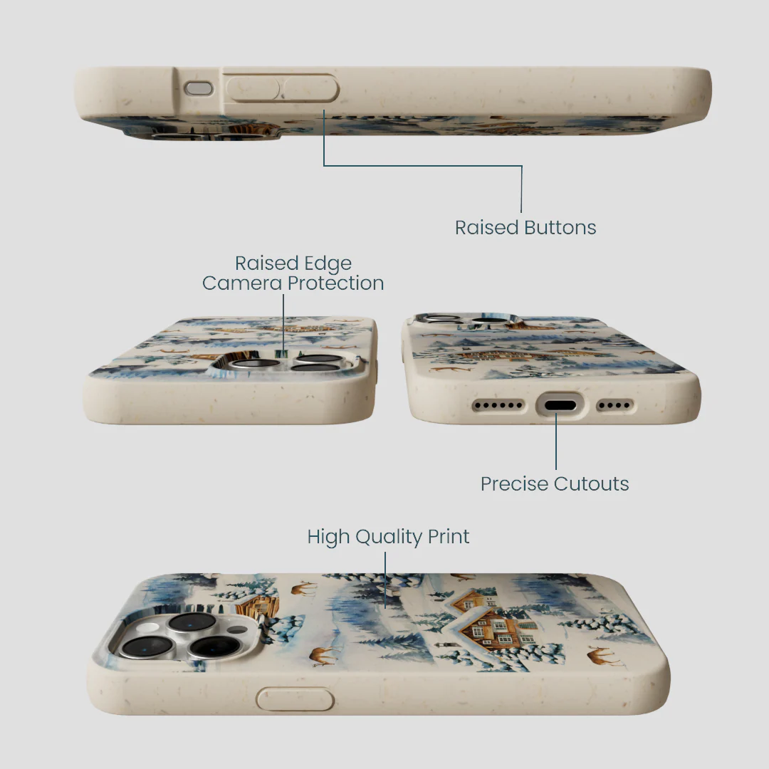 London Fog Whitetail Winter iPhone 15 Pro Max Case - Image 3