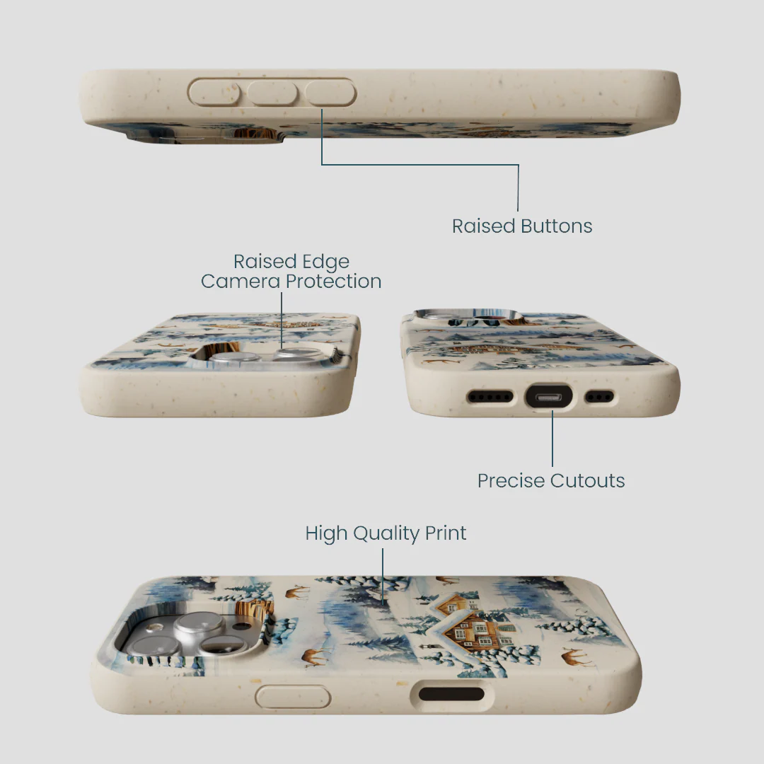 London Fog Whitetail Winter iPhone 16 Pro Case - Image 3