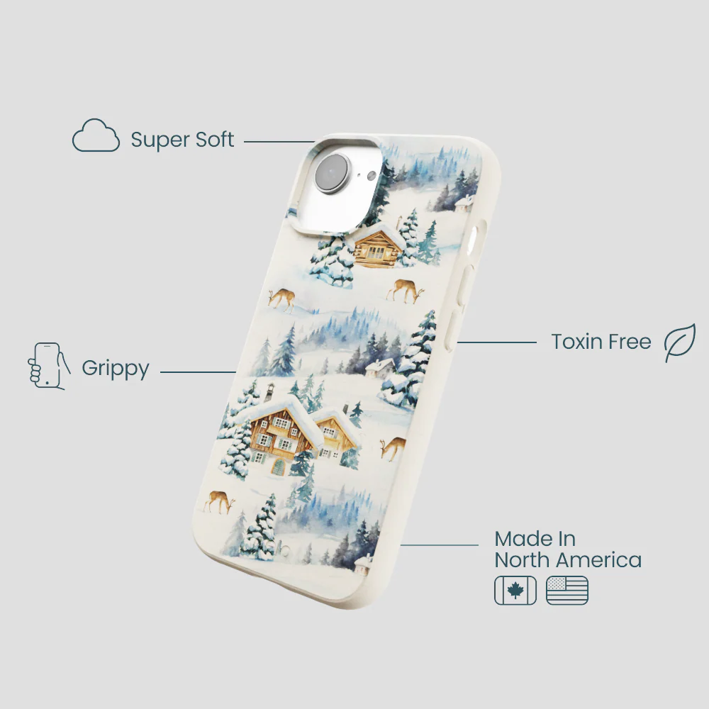 London Fog Whitetail Winter iPhone 16e/17e Case - Image 4