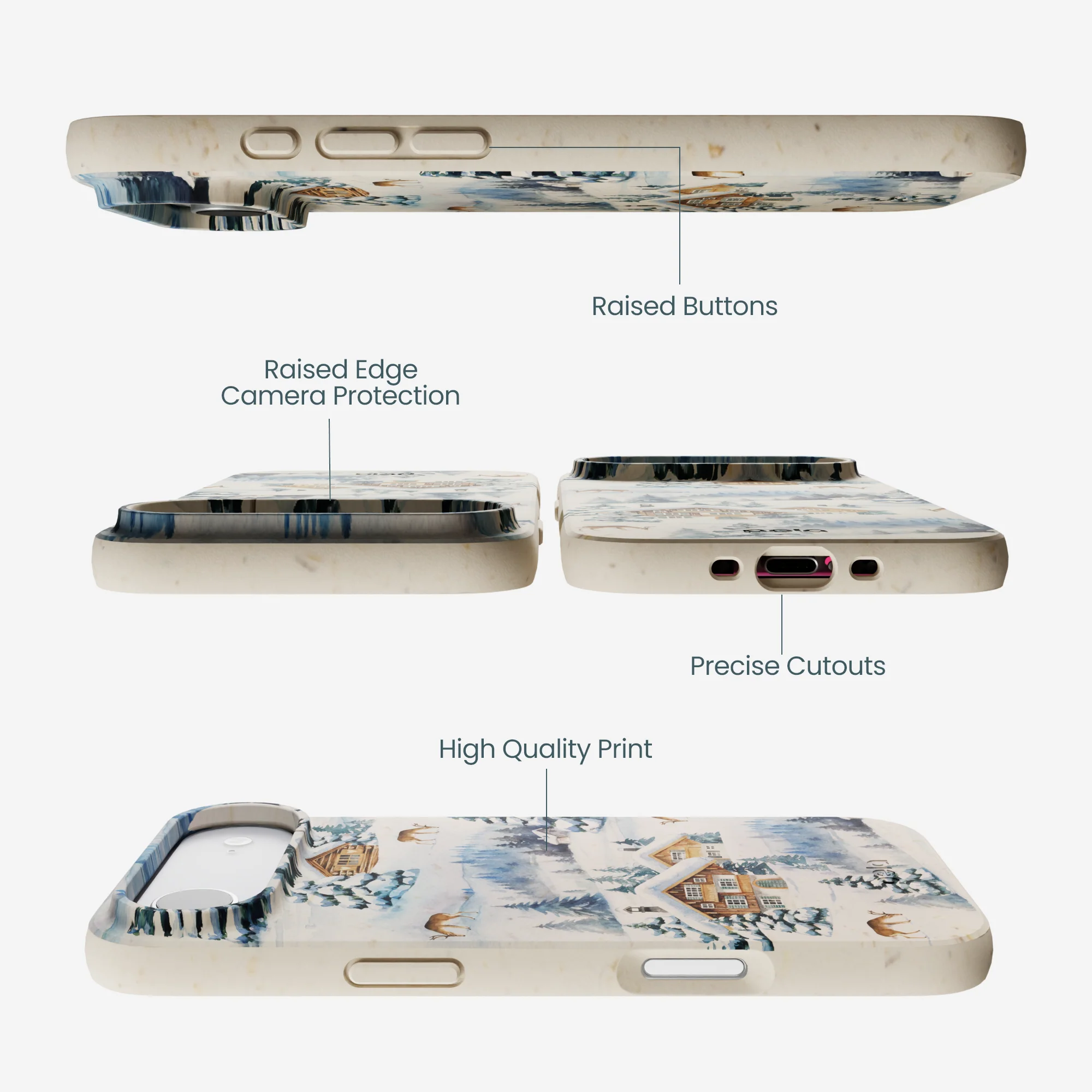 London Fog Whitetail Winter iPhone Air Case - Image 3