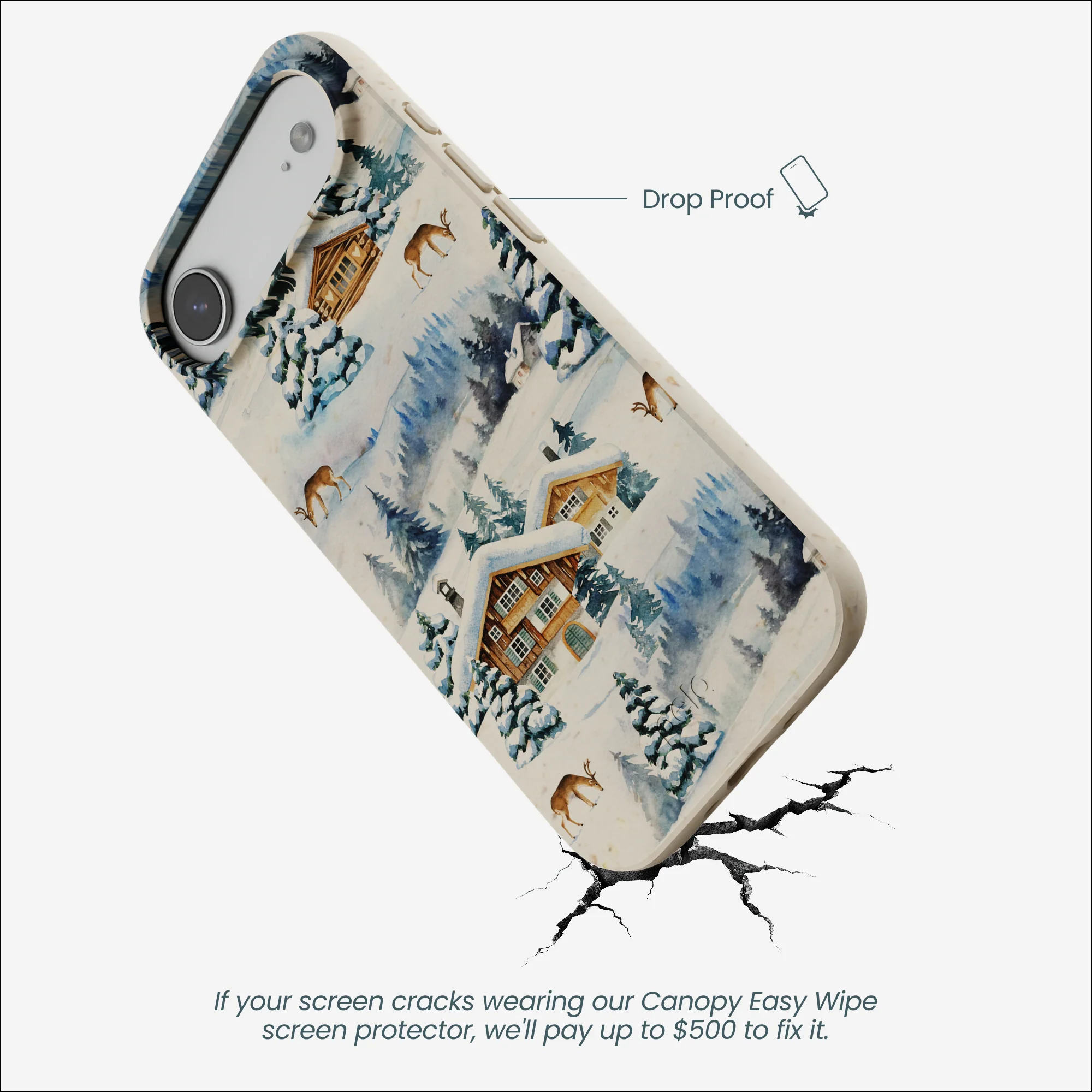 London Fog Whitetail Winter iPhone Air Case - Image 5