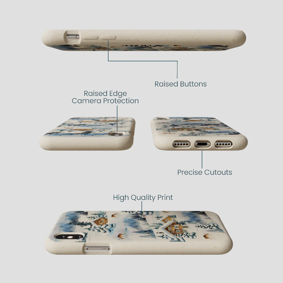 London Fog Whitetail Winter iPhone XR Case - Image 3