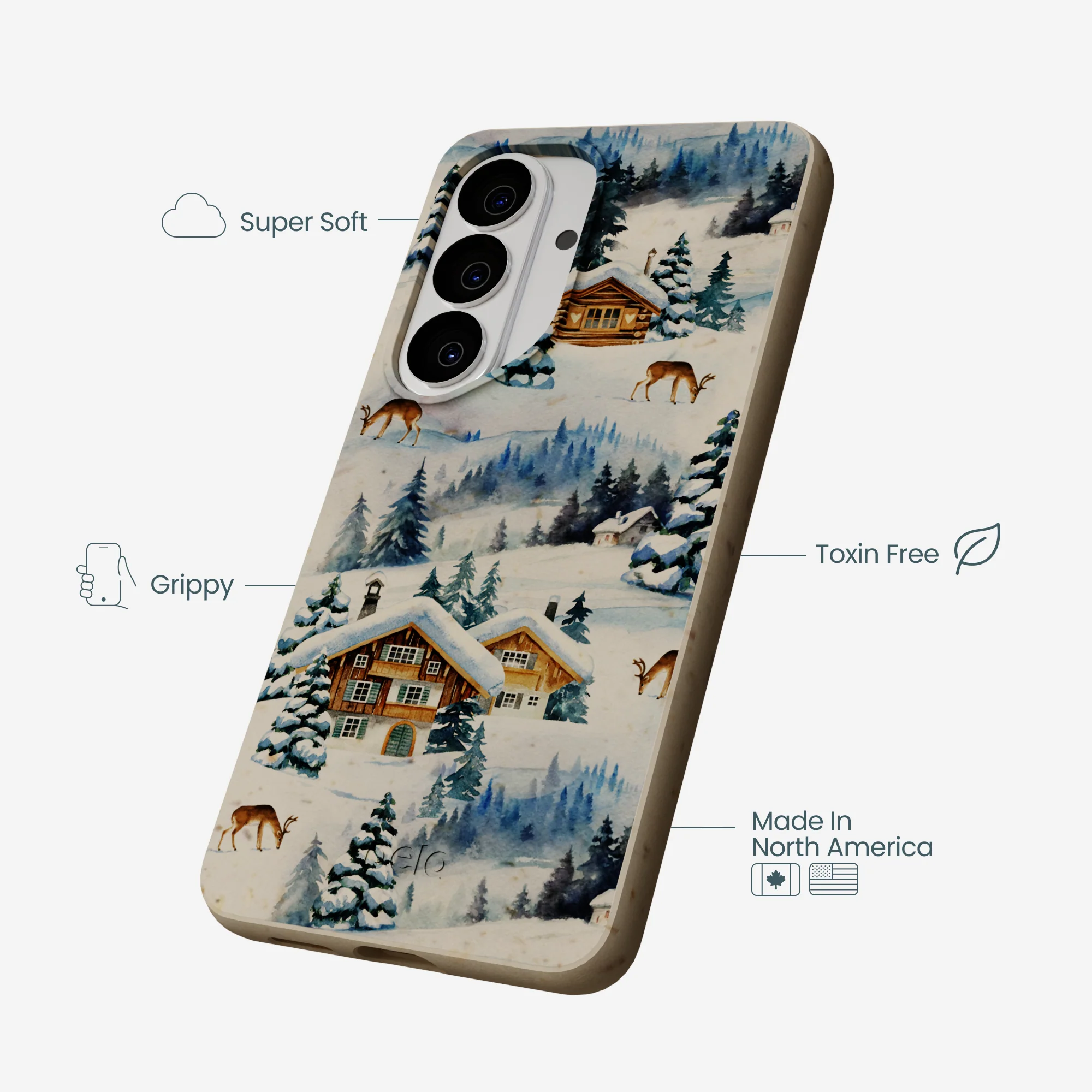 London Fog Whitetail Winter Samsung Galaxy S26 Case - Image 4