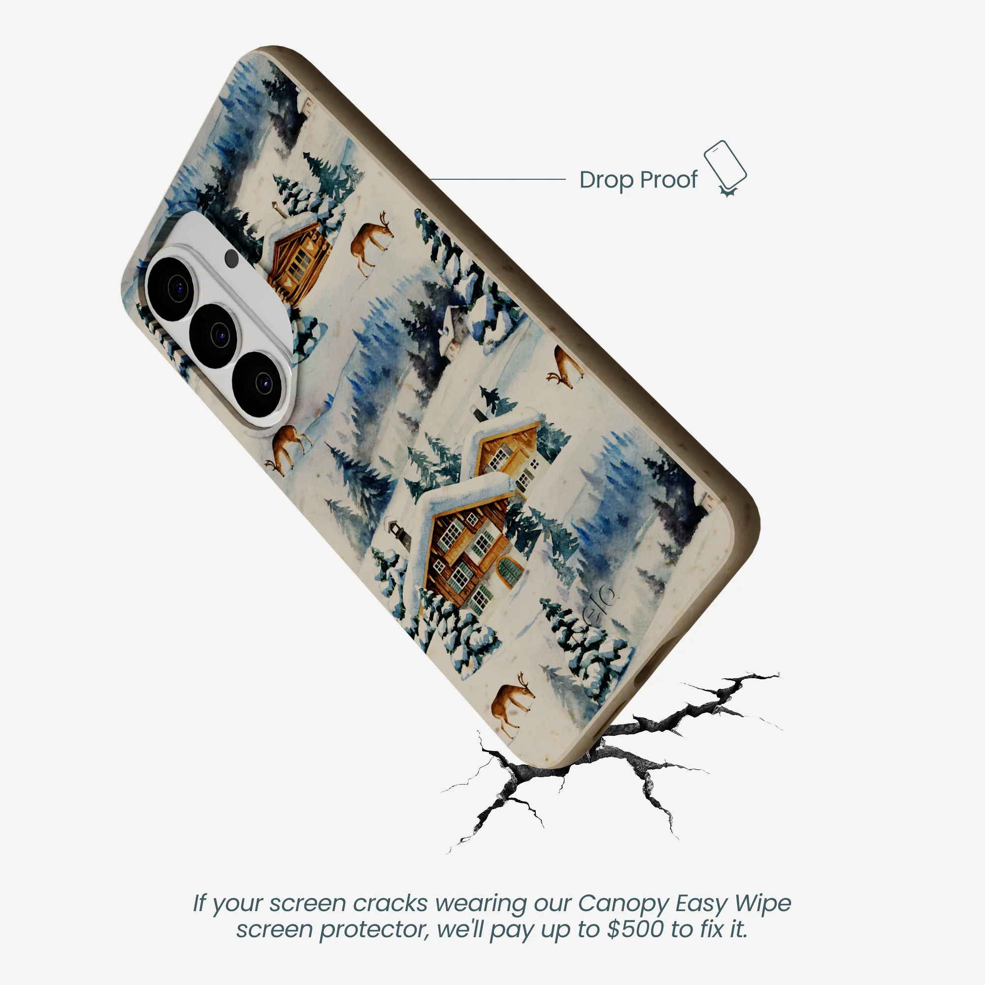 London Fog Whitetail Winter Samsung Galaxy S26 Case - Image 5