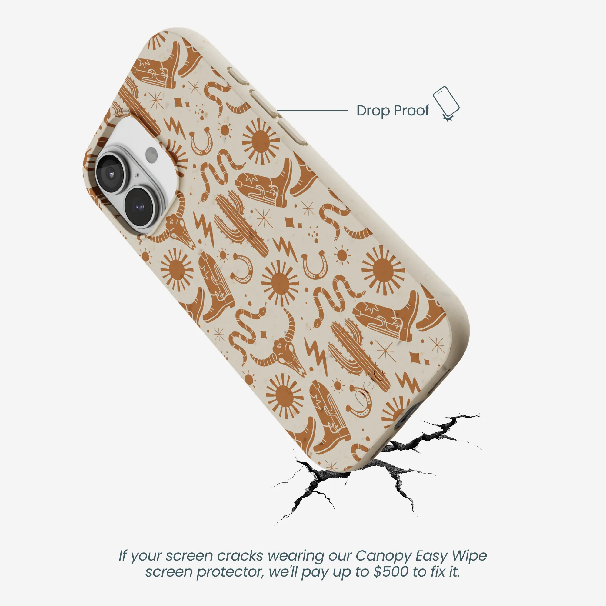 London Fog Wild West iPhone 17 Case - Image 5