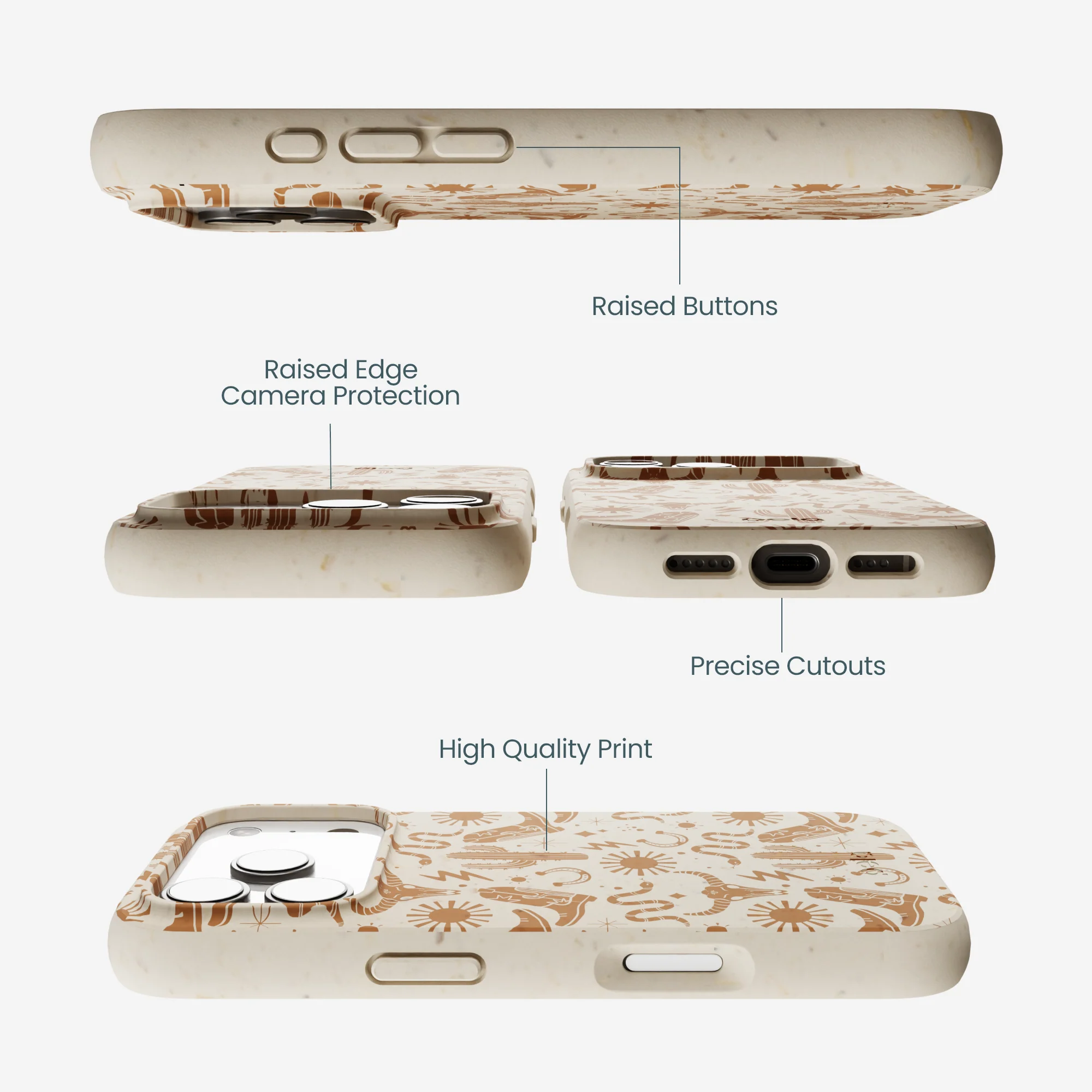 London Fog Wild West iPhone 17 Pro Case - Image 3