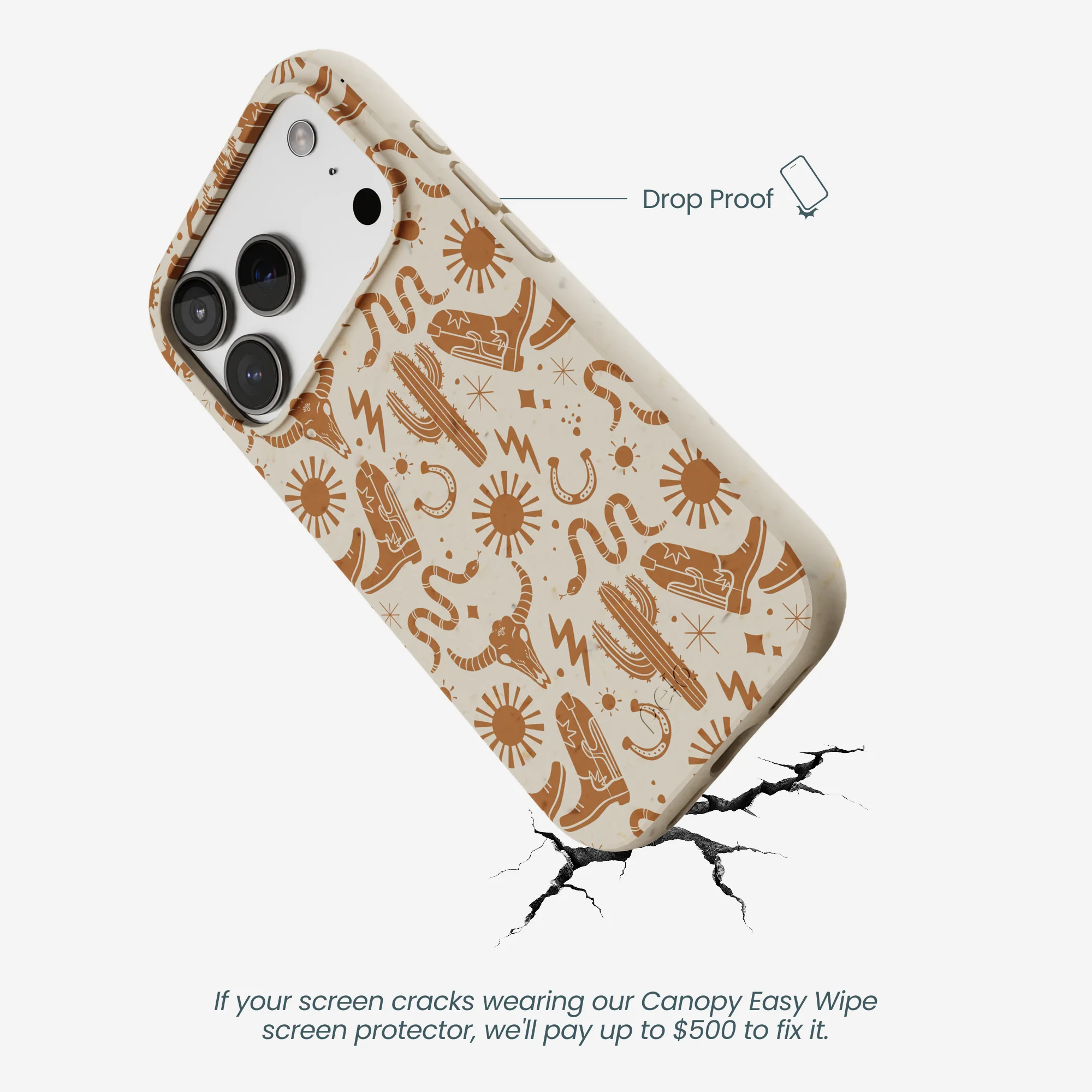 London Fog Wild West iPhone 17 Pro Case - Image 5