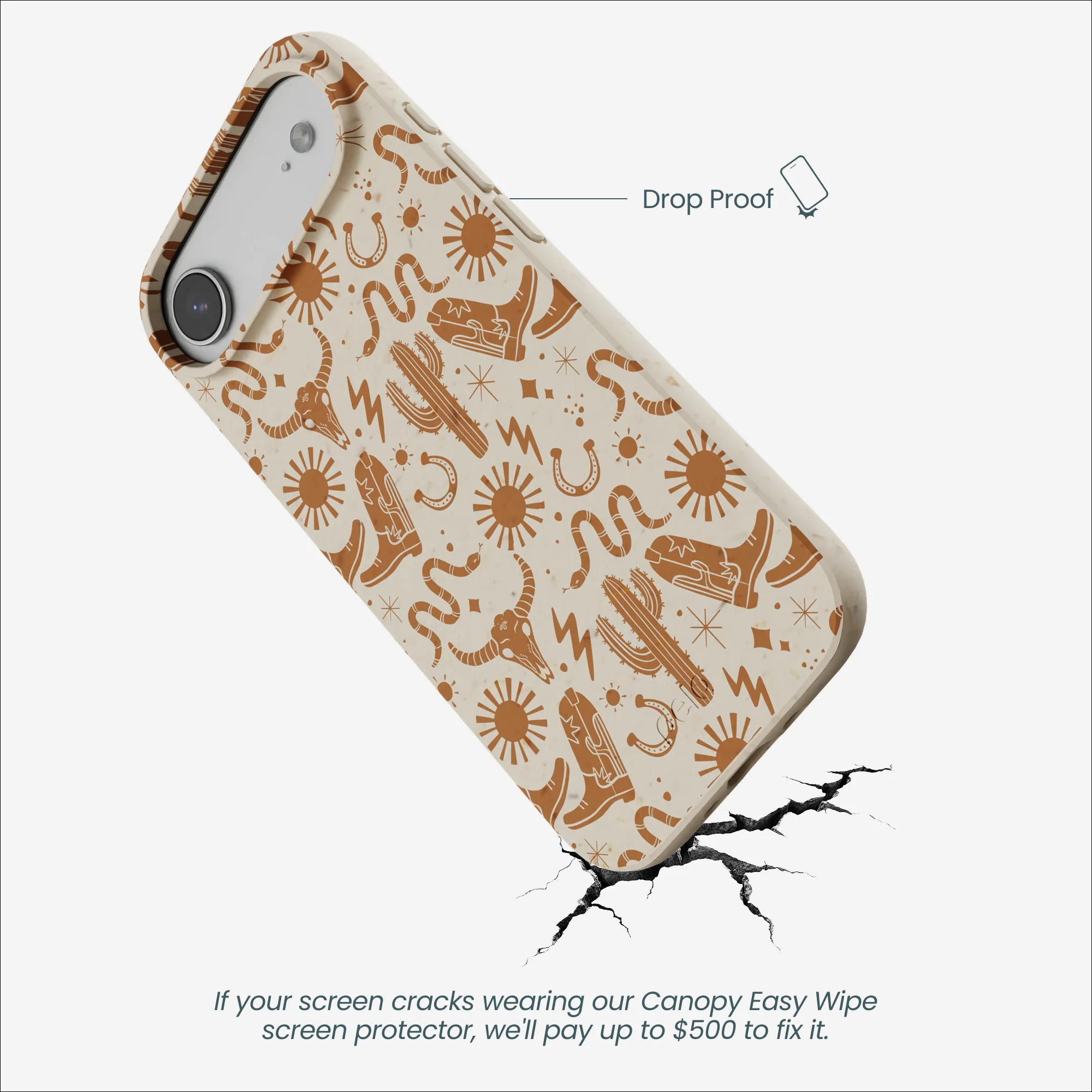 London Fog Wild West iPhone Air Case - Image 5