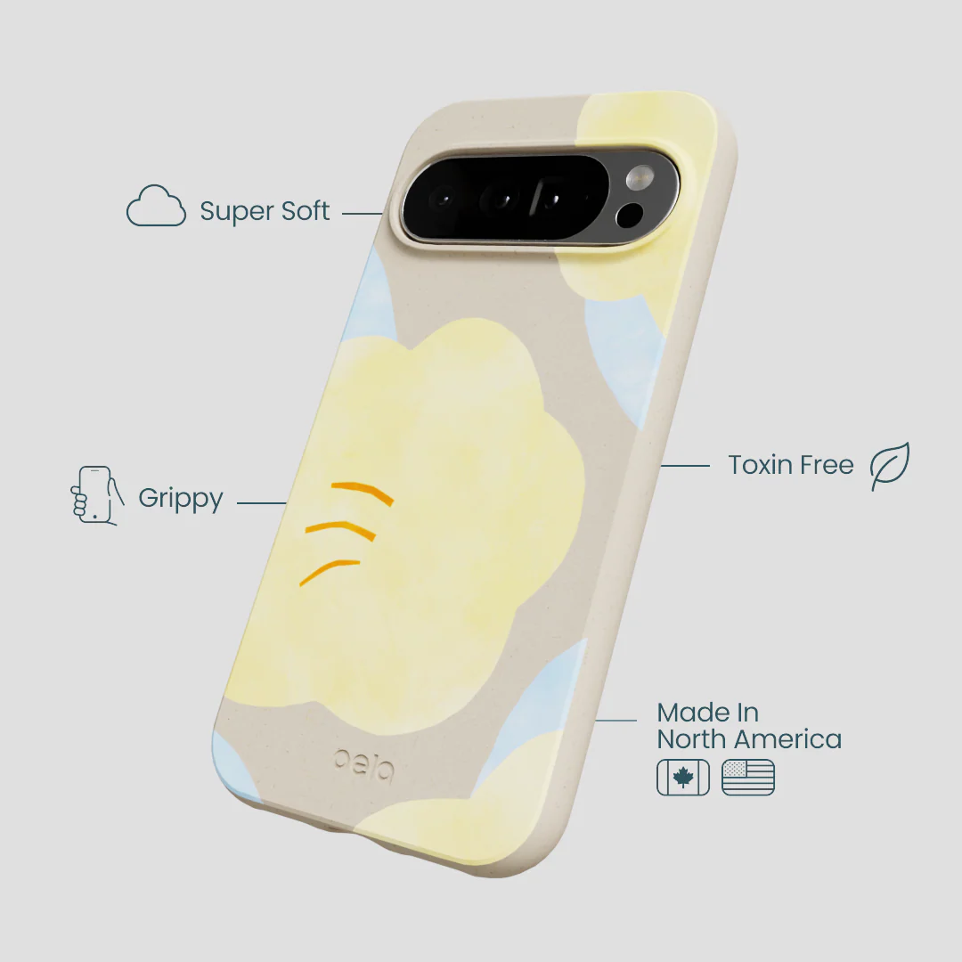 London Fog Yellow Flowers Google Pixel 10 Pro XL Case - Image 4