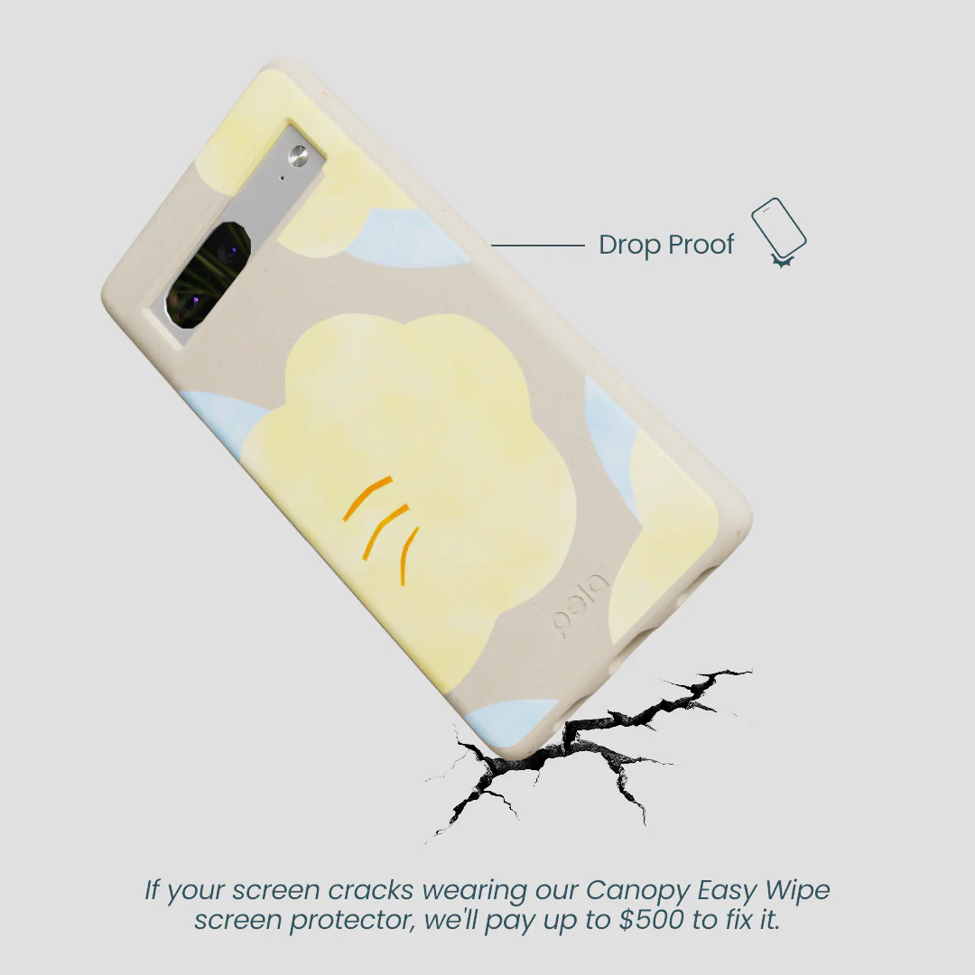 London Fog Yellow Flowers Google Pixel 7 Case - Image 5