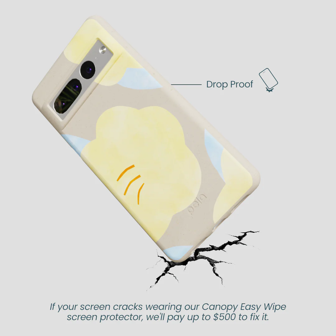 London Fog Yellow Flowers Google Pixel 7 Pro Case - Image 5