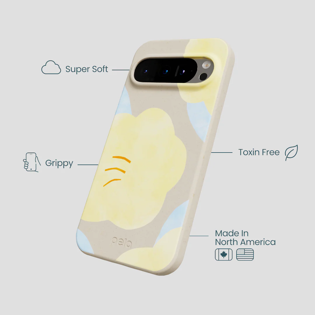 London Fog Yellow Flowers Google Pixel 9/9 Pro Case - Image 4