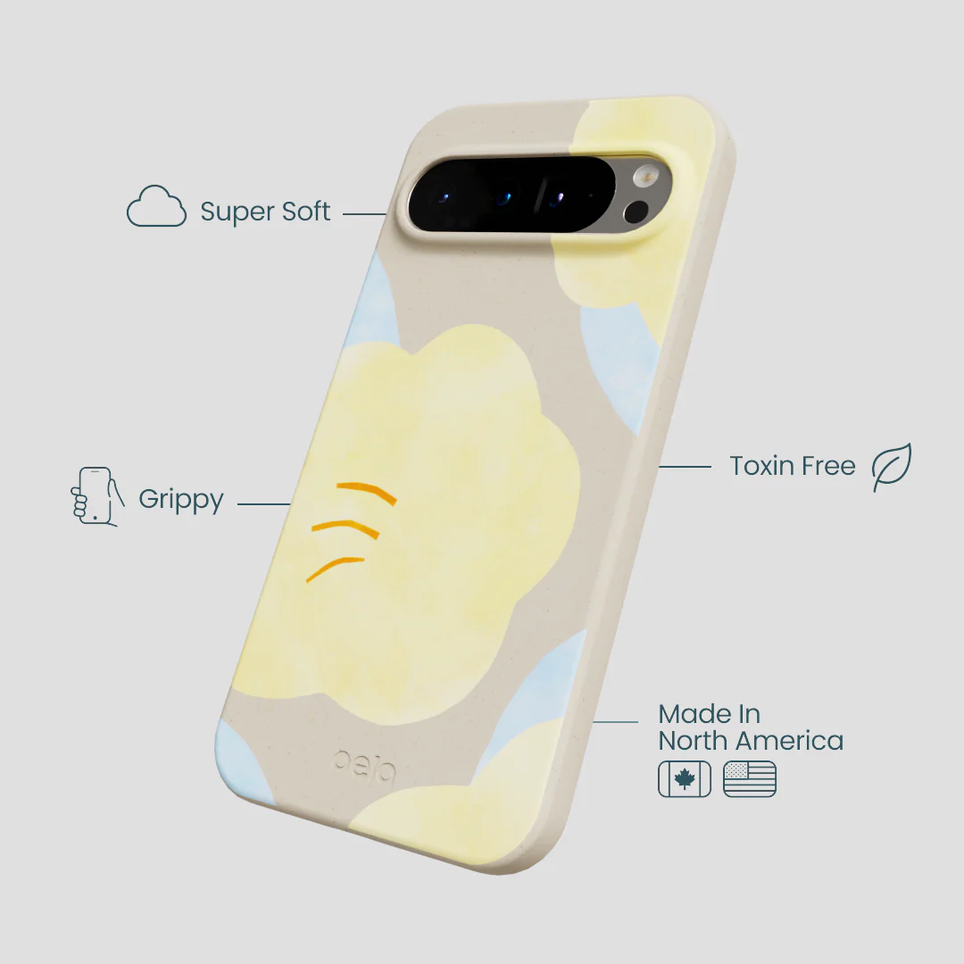 London Fog Yellow Flowers Google Pixel 9 Pro XL Case - Image 4